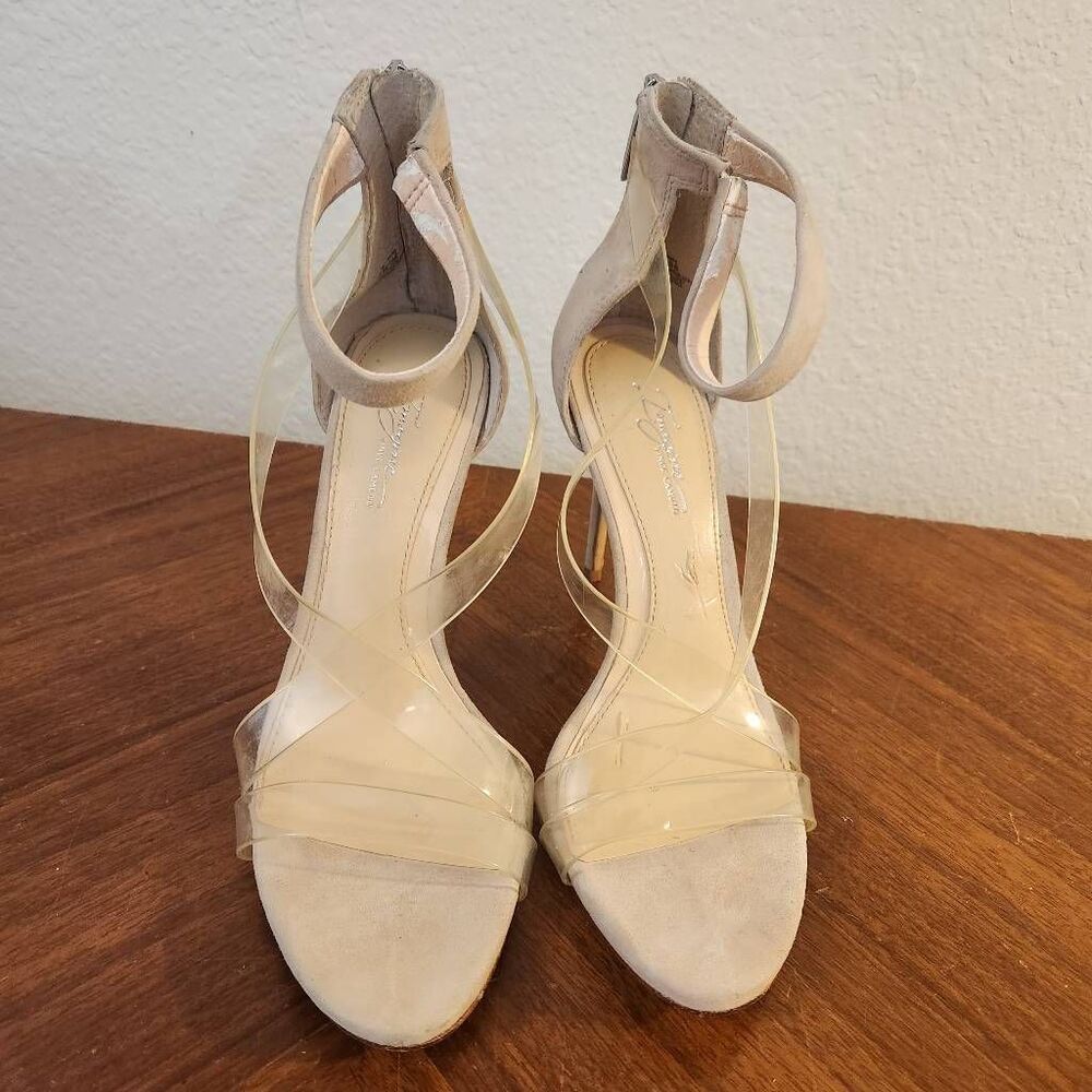 Vince Camuto Imagine nude strappy heels